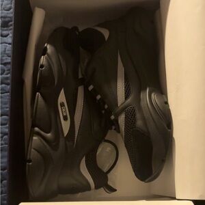 Dior Men's Black and White Athletic Shoes